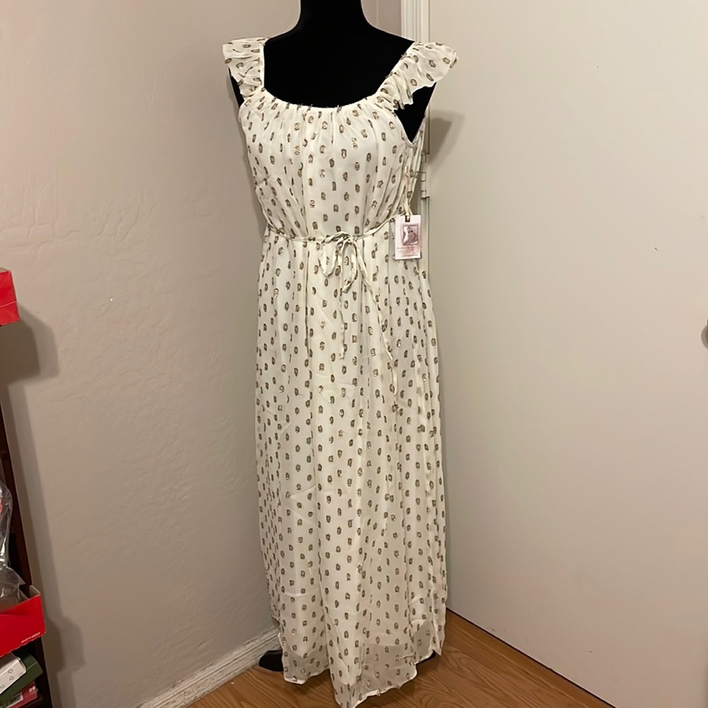 Jessica Simpson maternity maxi dress